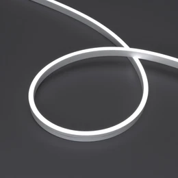 Фото #1 товара Герметичная лента MOONLIGHT-5000S-SIDE-2835-120-24V White (6х12mm, 10W, IP67) (Arlight, Вывод кабеля прямой)