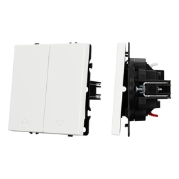 Фото #1 товара Механизм выключателя управления шторами SWT-NOBE-MKR2-SFPL-WH (230V, 10A) (Arlight, -)