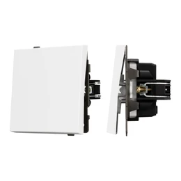 Фото #1 товара Механизм звонкового выключателя SWT-TENDO-MKR1-PL-WH (230V, 10A) (Arlight, -)