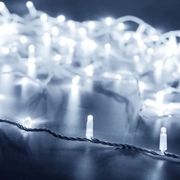 Фото #1 товара Светодиодная гирлянда ARD-STRING-CLASSIC-10000-WHITE-100LED-STD WHITE (230V, 7W) (Ardecoled, IP65)