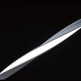 Фото #1 товара Светодиодная лента герметичная MOONLIGHT-3D-T-X544-10x10mm 24V Warm3000 (8 W/m, IP67, 5m, wire x1) (Arlight, Вывод боковой, 3 года)