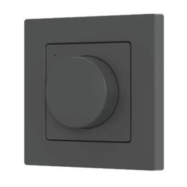 Фото #1 товара INTELLIGENT ARLIGHT Роторная панель SMART-RF-801-32-MULTI черная, квадрат. (3V, пластик, 2.4G) (IARL, IP20 Пластик, 5 лет)