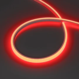 Фото #1 товара Светодиодная лента герметичная WAVE-TOP-PU-H120-10x10mm 24V RGB (10 W/m, IP68, 5m, wire x2) (Arlight, Вывод боковой, 3 года)
