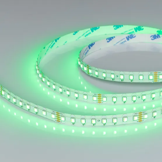 Фото #6 товара Светодиодная лента герметичная RZ-NANO-H96-12mm 24V RGBW-Day (12 W/m, IP54, 5m) (Arlight, CRI>90)