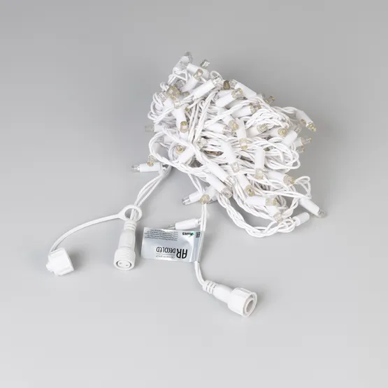 Фото #4 товара Светодиодная гирлянда ARD-STRING-CLASSIC-10000-WHITE-100LED-STD WARM (230V, 7W) (Ardecoled, IP65)