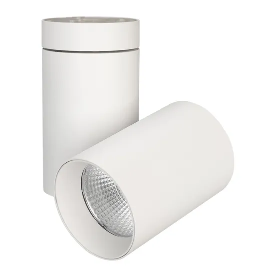 Фото #1 товара Светильник SP-POLO-SURFACE-TURN-R85-15W Warm3000 (WH-WH, 40 deg) (Arlight, IP20 Металл, 3 года)