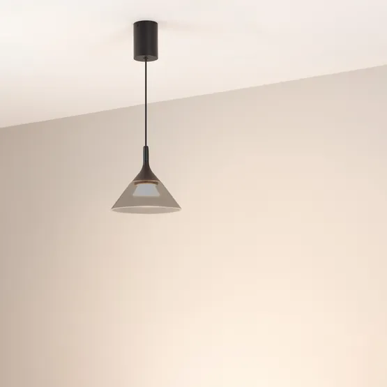 Фото #2 товара Светильник SP-OMBRELLO-HANG-R200-7W Warm3000 (BK, 30 deg, 230V) (Arlight, IP20 Металл, 5 лет)