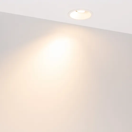 Фото #6 товара Светильник MS-FLOW-BUILT-R85-12W Warm3000 (BK, 38 deg, 230V) (Arlight, IP20 Металл, 5 лет)