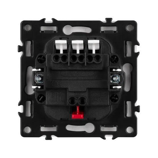 Фото #3 товара Механизм выключателя трехклавишный непроходной SWT-NOBE-MK03-SFPL-CA (230V, 10A) (Arlight, Кашемир)