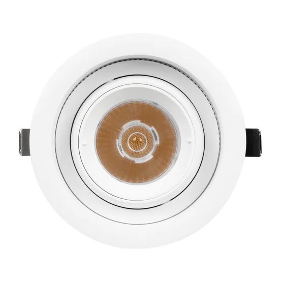 Фото #4 товара Светильник MS-VORTEX-BUILT-R110-20W Day4000 (WH-WH, 20 deg, 230V) (Arlight, IP20 Металл, 5 лет)