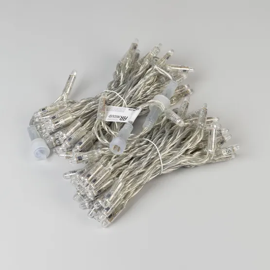 Фото #4 товара Светодиодная гирлянда ARD-STRING-CLASSIC-15000-CLEAR-100LED-LIVE RGB-SPI (12V, 53W) (Ardecoled, IP65)