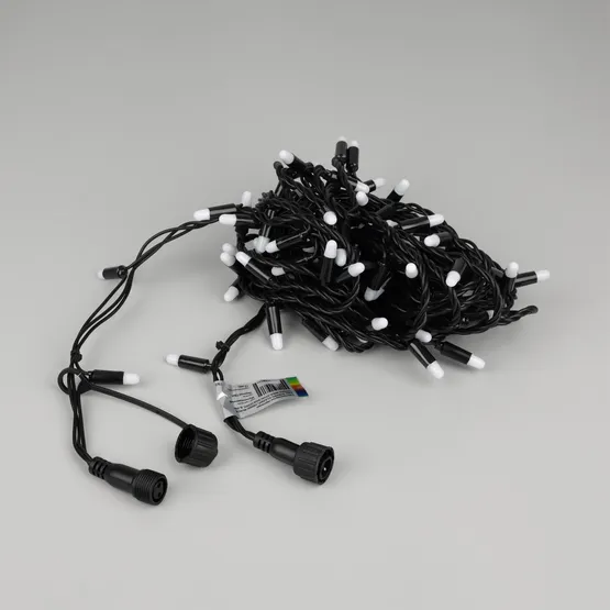 Фото #3 товара Светодиодная гирлянда ARD-STRING-CLASSIC-10000-BLACK-100LED-MILK-LIVE RGB-DMX (24V, 10W) (Ardecoled, IP65)