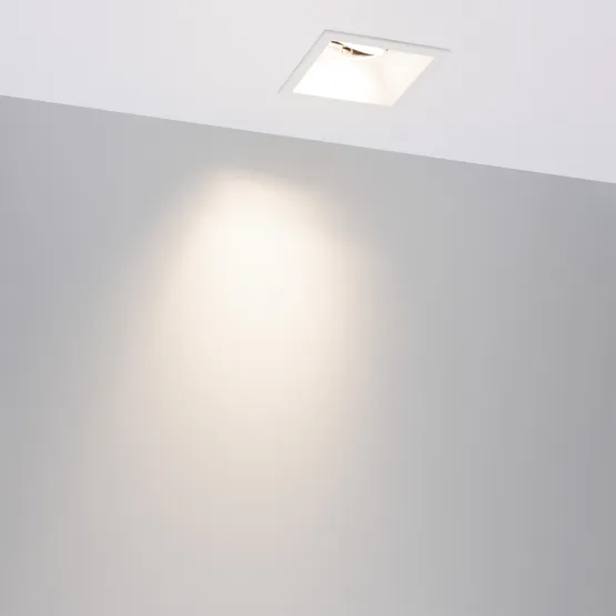 Фото #3 товара Светильник MS-FLOW-BUILT-S85x85-12W Day4000 (WH, 15 deg, 230V) (Arlight, IP20 Металл, 5 лет)