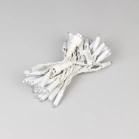 Фото #4 товара Светодиодная гирлянда ARD-STRING-CLASSIC-6000-WHITE-40LED-LIVE RGB-SPI (12V, 26W) (Ardecoled, IP65)