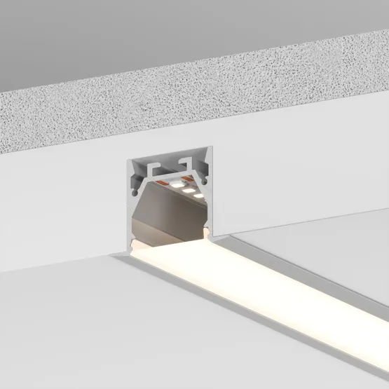 Фото #5 товара Профиль LINIA25-F-2000 ANOD  (Arlight, Алюминий)