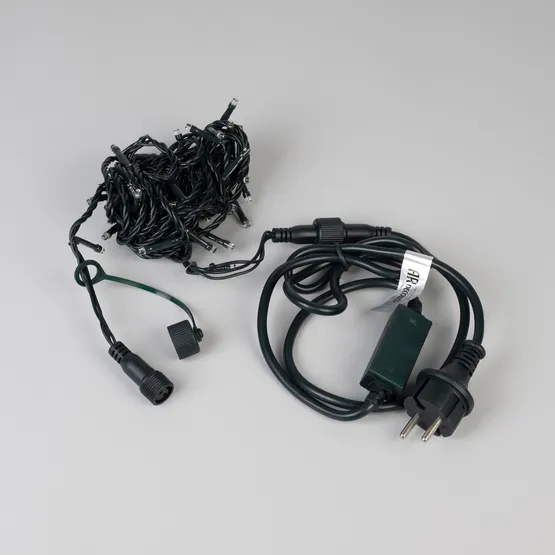 Фото #2 товара Светодиодная гирлянда ARD-STRING-HOME-5000-GREEN-50LED-STD WHITE (230V, 3.5W) (Ardecoled, IP20)