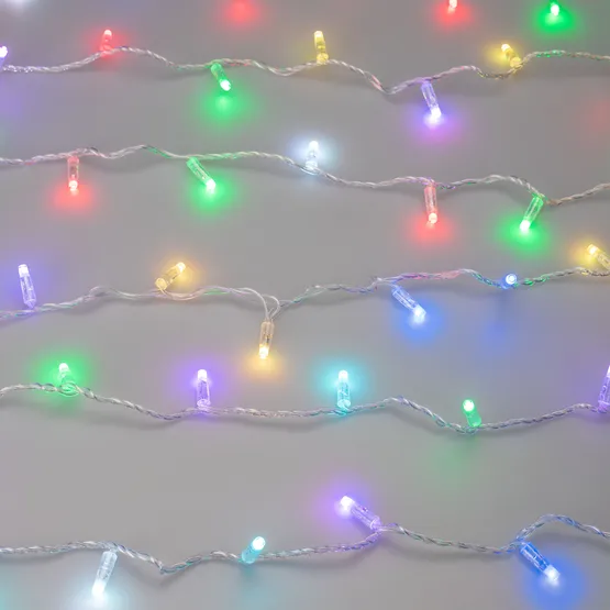 Фото #2 товара Светодиодная гирлянда ARD-STRING-CLASSIC-20000-CLEAR-200LED-SYNC RGB (230V, 13W) (Ardecoled, IP65)
