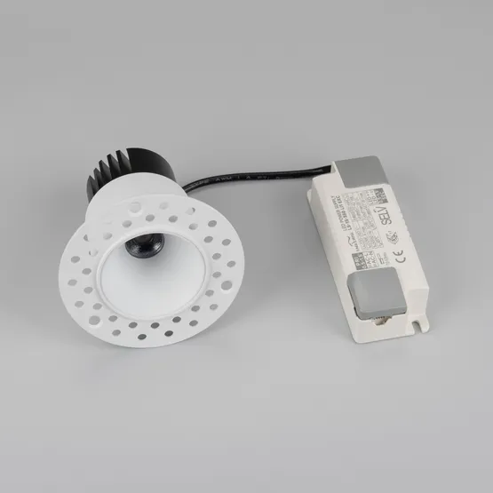 Фото #2 товара Светильник MS-INVISIO-TRIMLESS-R55-15W Day4000 (WH-WH, 36 deg, 230V) (Arlight, IP54 Металл, 5 лет)