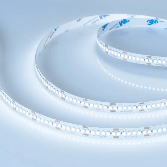 Фото #1 товара Светодиодная лента RT-A240-10mm 24V Cool 8K (19.2 W/m, IP20, 3528, 5m) (Arlight, 19.2 Вт/м, IP20)