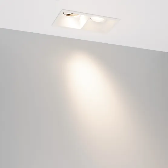 Фото #5 товара Светильник MS-FLOW-BUILT-S157x85-2x6W Day4000 (BK, 15 deg, 230V) (Arlight, IP20 Металл, 5 лет)