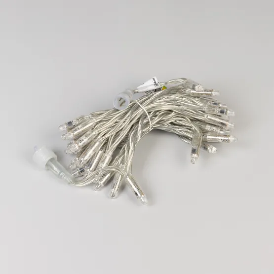 Фото #4 товара Светодиодная гирлянда ARD-STRING-CLASSIC-6000-CLEAR-40LED-LIVE RGB-SPI (12V, 26W) (Ardecoled, IP65)