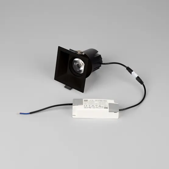 Фото #3 товара Светильник MS-FLOW-BUILT-S85x85-6W Day4000 (BK, 15 deg, 230V) (Arlight, IP20 Металл, 5 лет)