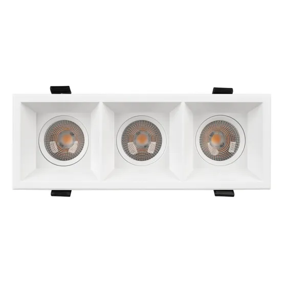 Фото #4 товара Светильник MS-FLOW-BUILT-S230x85-3x6W Day4000 (WH, 15 deg, 230V) (Arlight, IP20 Металл, 5 лет)
