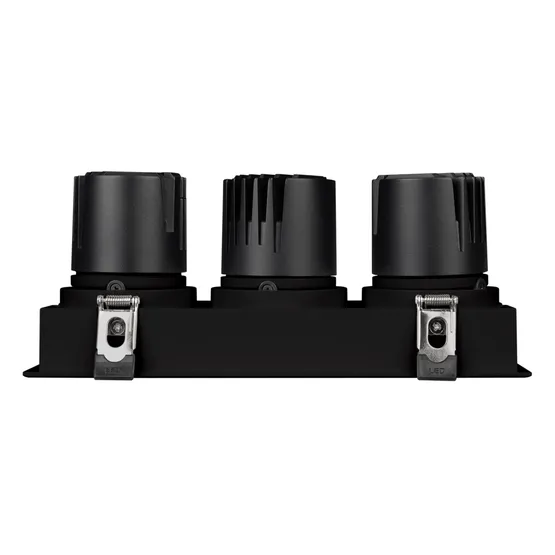 Фото #3 товара Светильник MS-FLOW-BUILT-S230x85-3x6W Warm3000 (BK, 38 deg, 230V) (Arlight, IP20 Металл, 5 лет)