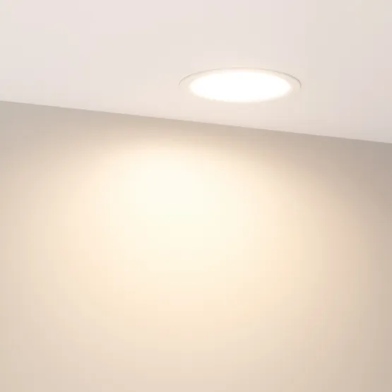 Фото #3 товара Светильник MS-BLIZZARD-BUILT-R90-6W Warm3000 (WH, 100 deg, 230V) (Arlight, IP20 Металл, 3 года)