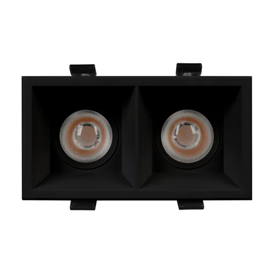 Фото #2 товара Светильник MS-FLOW-BUILT-S157x85-2x6W Day4000 (BK, 55 deg, 230V) (Arlight, IP20 Металл, 5 лет)