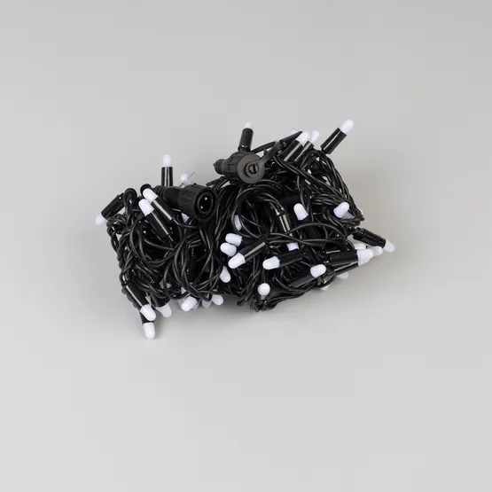 Фото #7 товара Светодиодная гирлянда ARD-STRING-CLASSIC-10000-BLACK-100LED-MILK-SYNC RGB (230V, 6.5W) (Ardecoled, IP65)