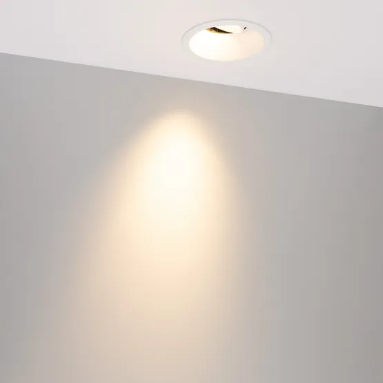 Фото #5 товара Светильник MS-FLOW-BUILT-R85-12W Warm3000 (BK, 15 deg, 230V) (Arlight, IP20 Металл, 5 лет)