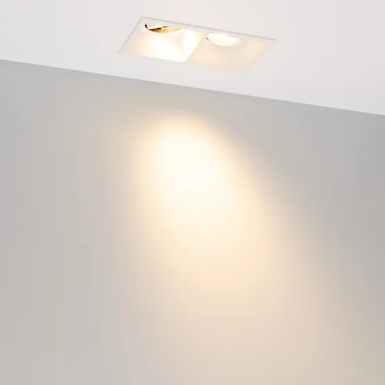 Фото #4 товара Светильник MS-FLOW-BUILT-S157x85-2x12W Warm3000 (WH, 38 deg, 230V) (Arlight, IP20 Металл, 5 лет)