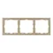 Минифото #3 товара Рамка пластиковая FRM-NOBE-SFPL-3-GD (Arlight, -)