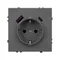 Минифото #2 товара Механизм розетки с USB зарядкой SCT-NOBE-MUAC-SFPL-GR (230V, 16A) (Arlight, -)