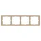 Минифото #3 товара Рамка пластиковая FRM-NOBE-SFPL-4-GD (Arlight, -)