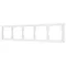 Минифото #1 товара Рамка пластиковая FRM-NOBE-SFPL-5-WH (Arlight, -)