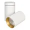 Минифото #1 товара Светильник SP-POLO-SURFACE-TURN-R85-15W White5000 (WH-GD, 40 deg) (Arlight, IP20 Металл, 3 года)