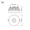 Минифото #6 товара Светильник LTD-80R-Opal-Roll 2x3W Warm White (Arlight, IP40 Пластик, 3 года)