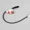 Минифото #2 товара Светодиодная лента герметичная WAVE-SIDE-PU-H120-06x12mm 24V RGB (8 W/m, IP68, 5m, wire x2) (Arlight, Вывод прямой, 3 года)