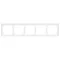 Минифото #3 товара Рамка пластиковая FRM-NOBE-SFPL-5-GD (Arlight, -)