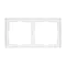 Минифото #2 товара Рамка пластиковая FRM-NOBE-SFPL-2-WH (Arlight, -)