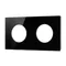 Минифото #1 товара Рамка стеклянная FRM-GLARE-GC-2-BK (Arlight, -)