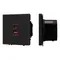 Минифото #1 товара Механизм розетки с быстрой USB зарядкой SCT-NOBE-MUAC-SFPL-FC-BK (65W, QC3) (Arlight, -)