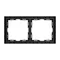 Минифото #3 товара Рамка пластиковая FRM-NOBE-SFPL-2-BK (Arlight, -)