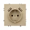 Минифото #3 товара Механизм розетки с USB зарядкой SCT-NOBE-MUAA-SFPL-GD (230V, 16A) (Arlight, -)