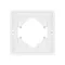 Минифото #3 товара Рамка пластиковая FRM-TENDO-PL-1-WH (Arlight, -)