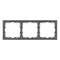 Минифото #3 товара Рамка пластиковая FRM-NOBE-SFPL-3-GR (Arlight, -)
