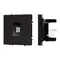 Минифото #1 товара Механизм компьютерной розетки SCT-NOBE-MPC1-SFPL-BK (RJ-45, CAT6) (Arlight, -)