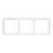 Минифото #2 товара Рамка пластиковая FRM-NOBE-SFPL-3-WH (Arlight, -)